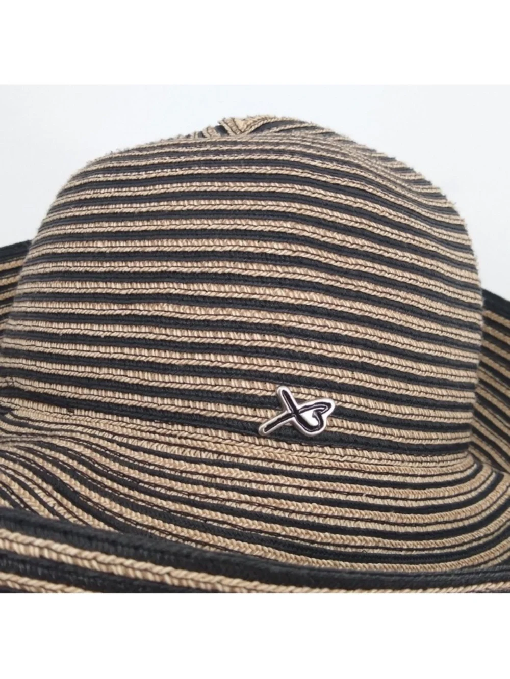 Vintage Betmar Large Bowler Hat-Tan/Black - Picture 4 of 7